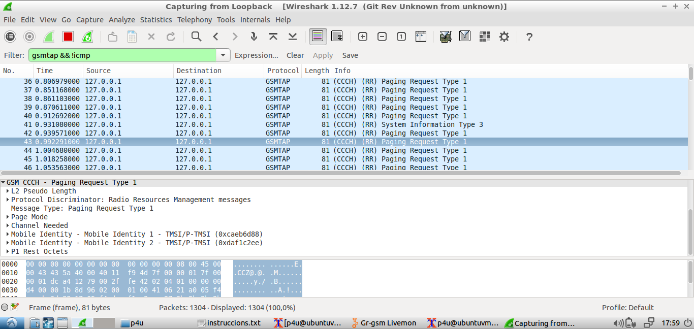 Capture Wireshark